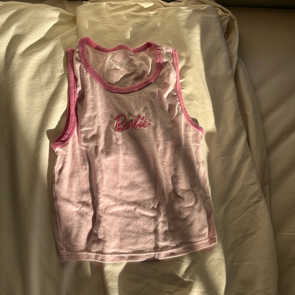 barbie pink tank